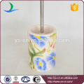 YSb50011-01 azul flor banheiro acessório sabão prato detentores e tumbler